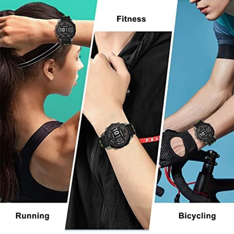 Bequemes Garmin Smartwatch Silikon Universel Armband