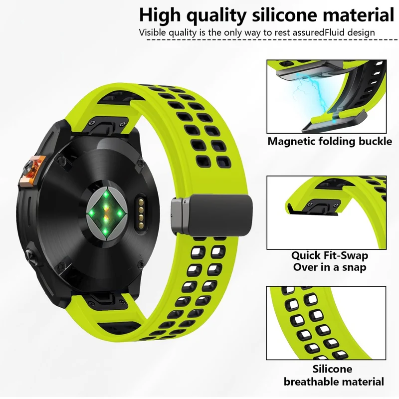 Bequemes Garmin Smartwatch Silikon Universel Armband