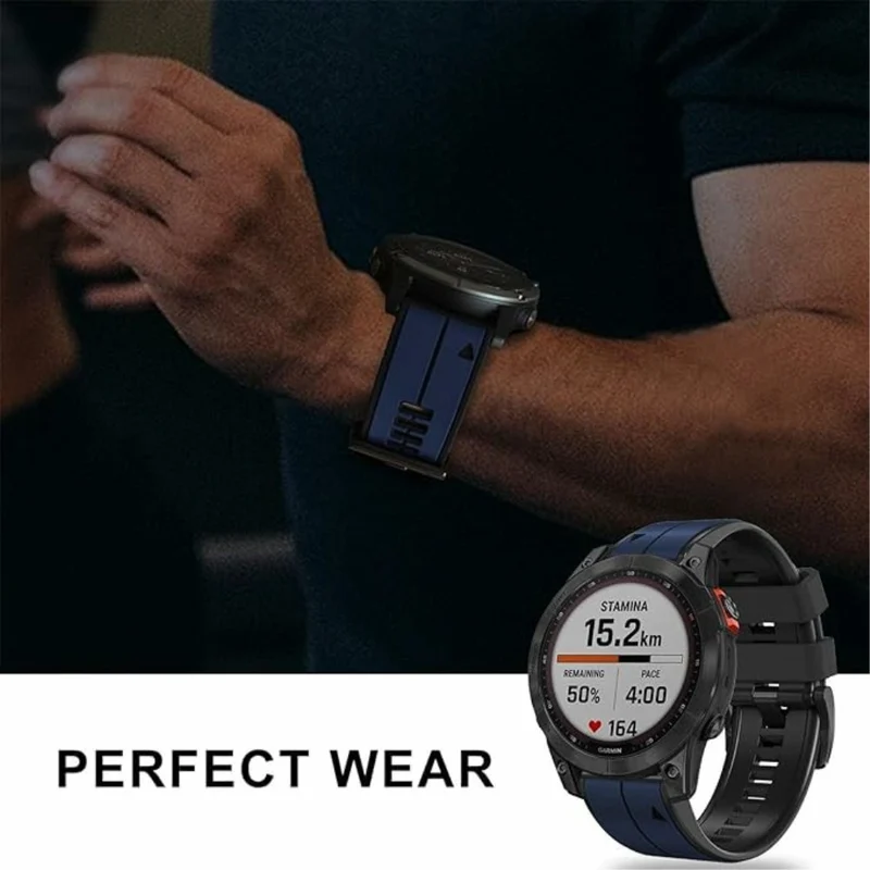 Absolut schickes Garmin Smartwatch Silikon Universel Armband
