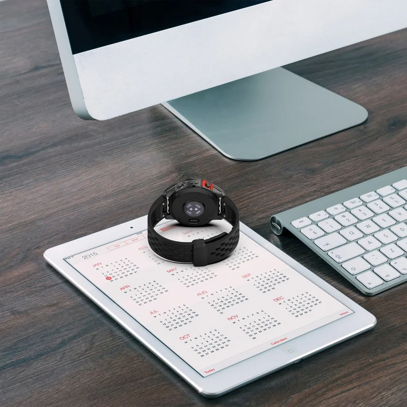 Absolut robustes Garmin Smartwatch Silikon Universel Armband
