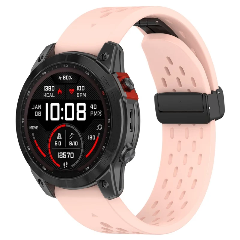 Sehr schönes Garmin Smartwatch Silikon Universel Armband