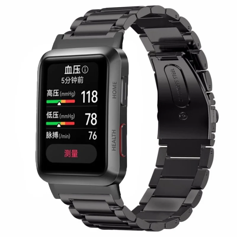 Auffallend modisches Huawei Watch D Metallarmband