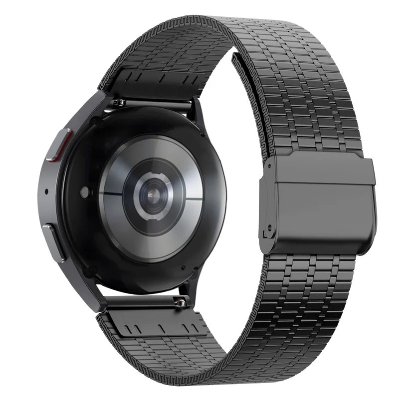 Bandz Suunto Core 2 Verstellbares Stahlarmband (Schwarz)