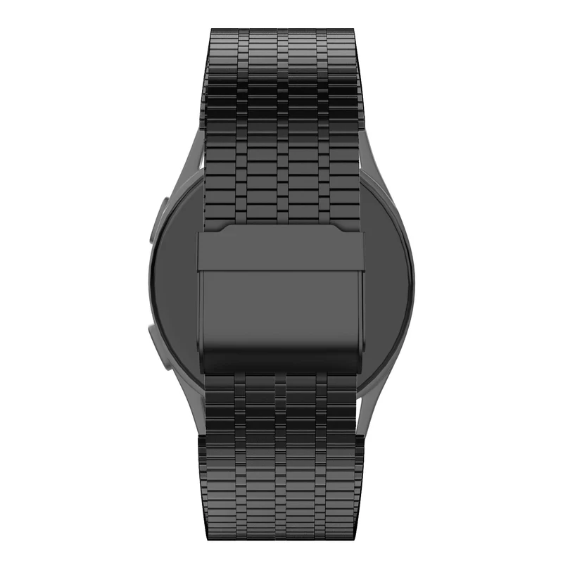 Bandz Suunto Core 2 Verstellbares Stahlarmband (Schwarz)