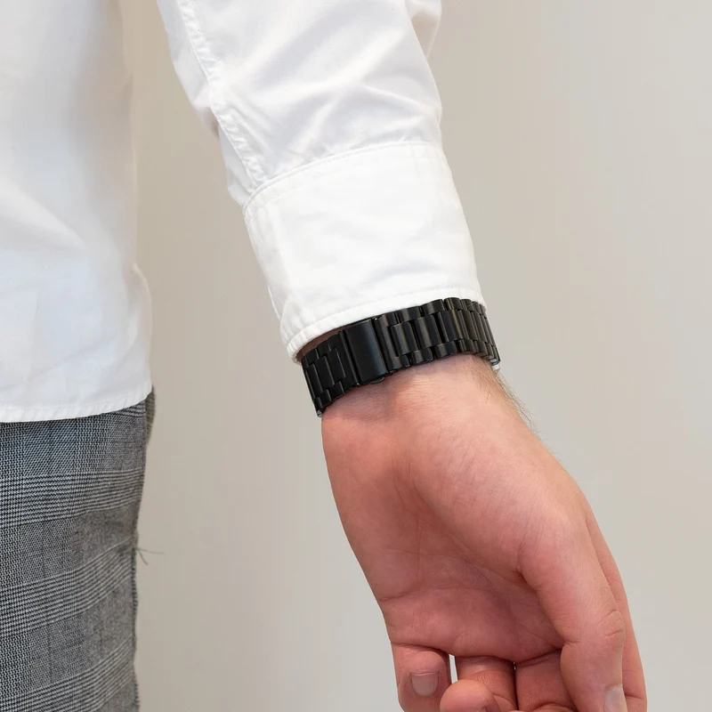 Bandz Suunto Core 2 Stahlarmband 'Classic' (Schwarz)