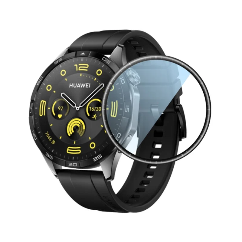 Huawei Watch GT 4 46mm Glas 3D Curved Displayschutz