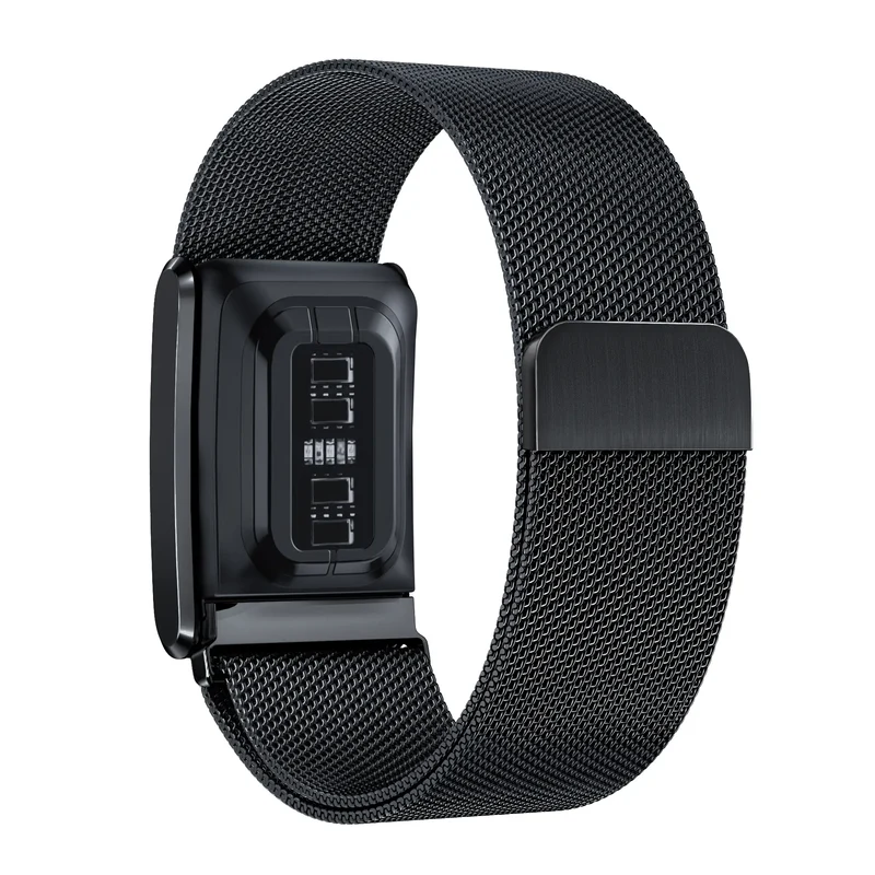 WHOOP MG Milanese Armband (Schwarz)