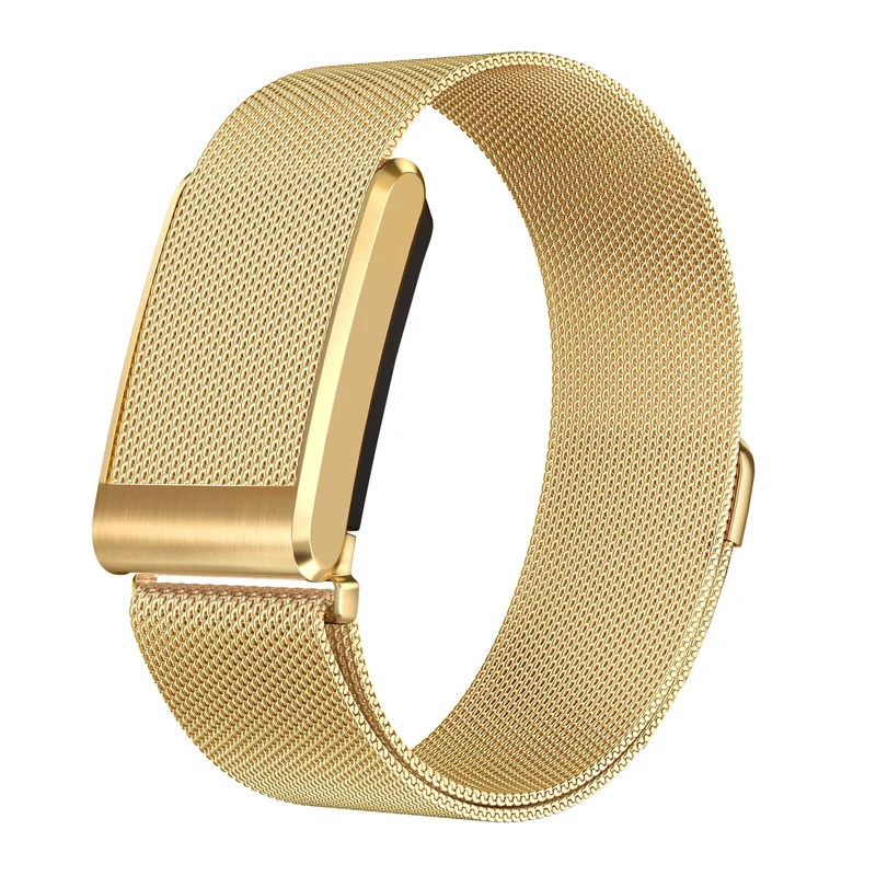 WHOOP 5.0 Milanese Armband (Gold)
