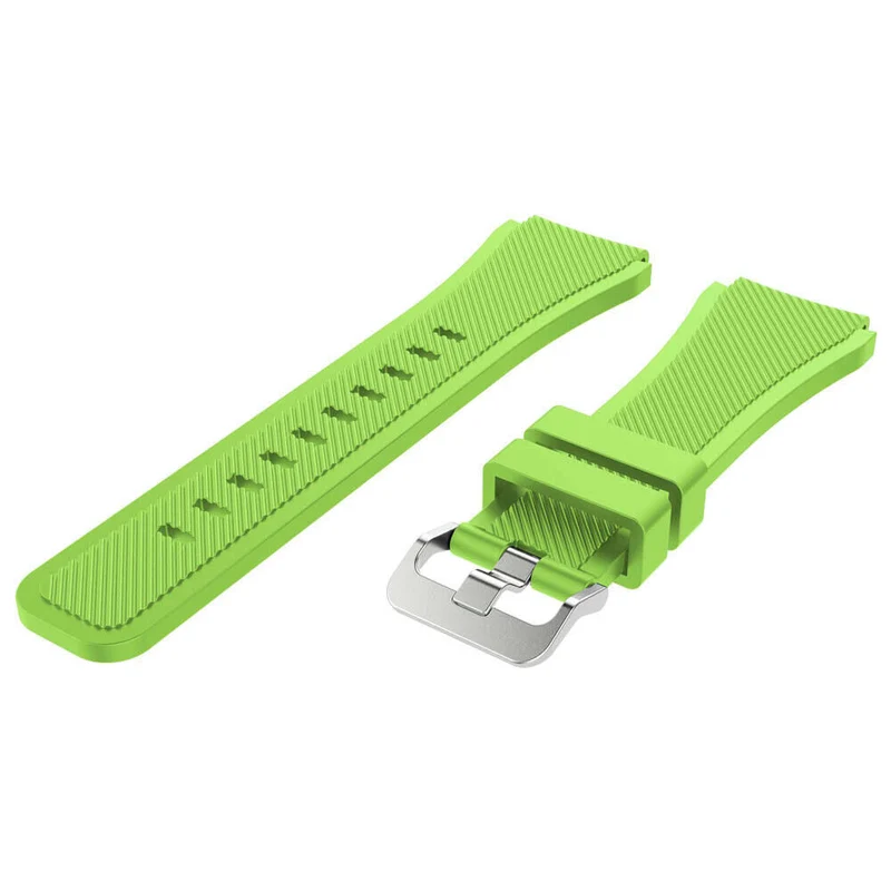 Suunto Core 2 Twill Silikonarmband (Hellgrün)