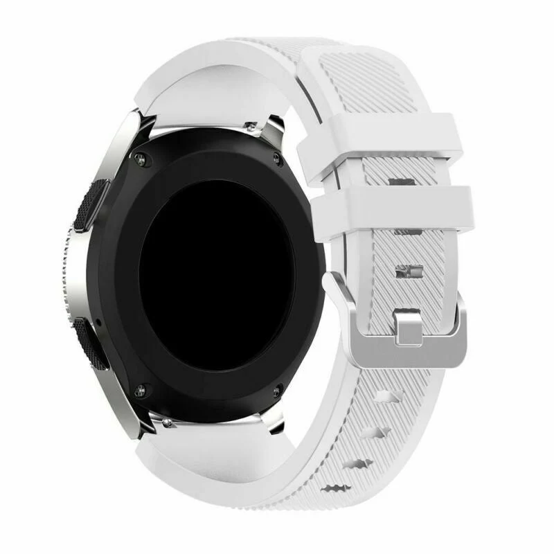 Suunto Core 2 Twill Silikonarmband (Weiß)