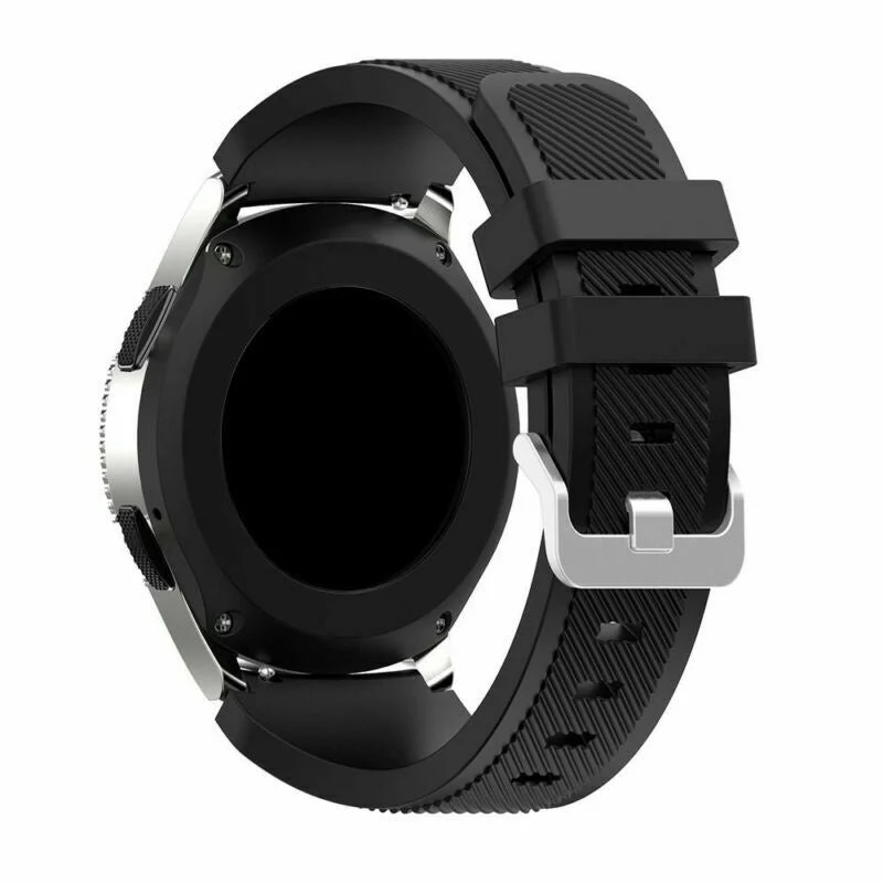 Suunto Core 2 Twill Silikonarmband (Schwarz)