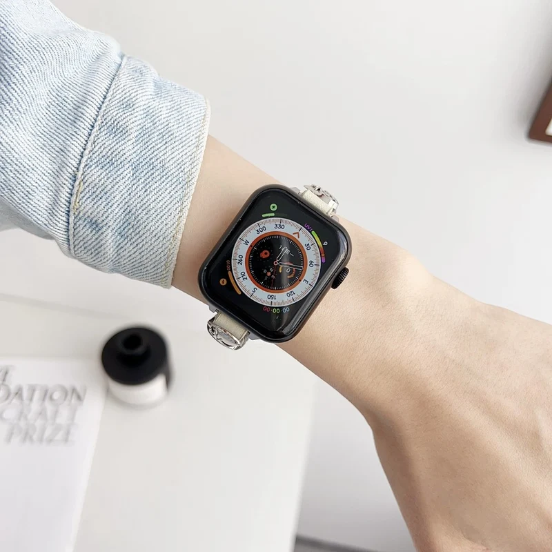 Mega gutes Apple Smartwatch Echtleder Universel Armband