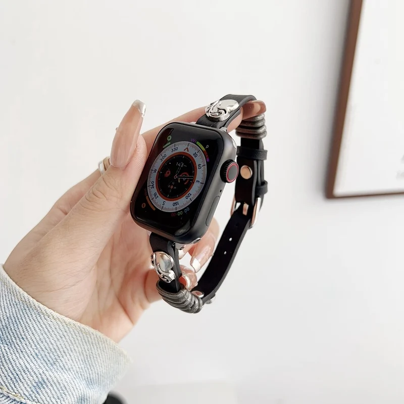 Mega gutes Apple Smartwatch Echtleder Universel Armband