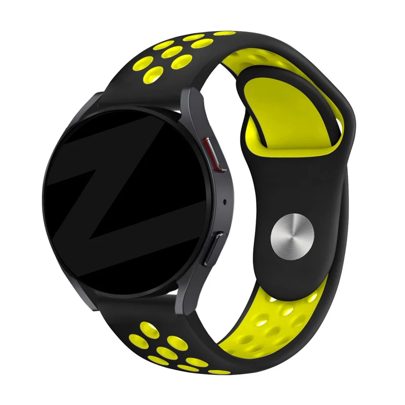 Bandz Suunto Core 2 Sportarmband 'Deluxe' (Schwarz/Gelb)