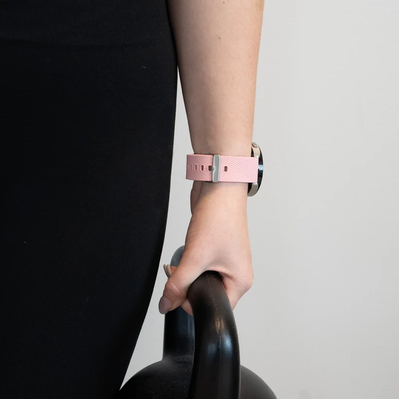 Bandz Suunto Core 2 Silikonarmband 'Deluxe' (Rosa)