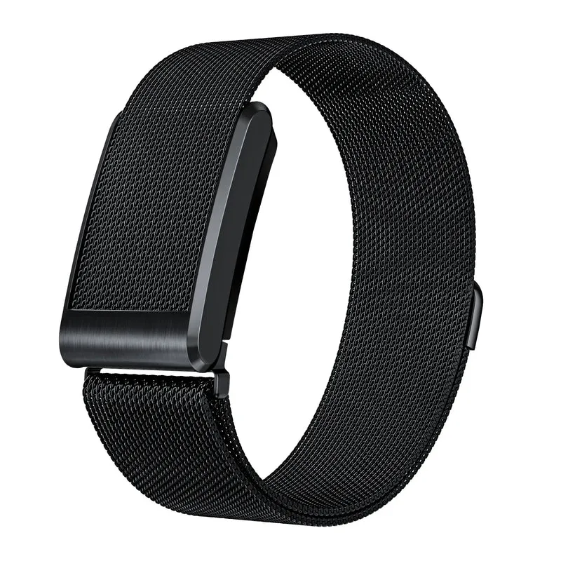 WHOOP 5.0 Milanese Armband (Schwarz)