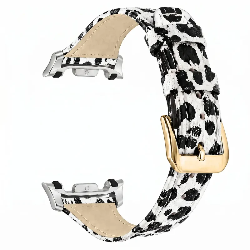 Samsung Galaxy Watch 9 - 40mm Lederarmband (Leopard)