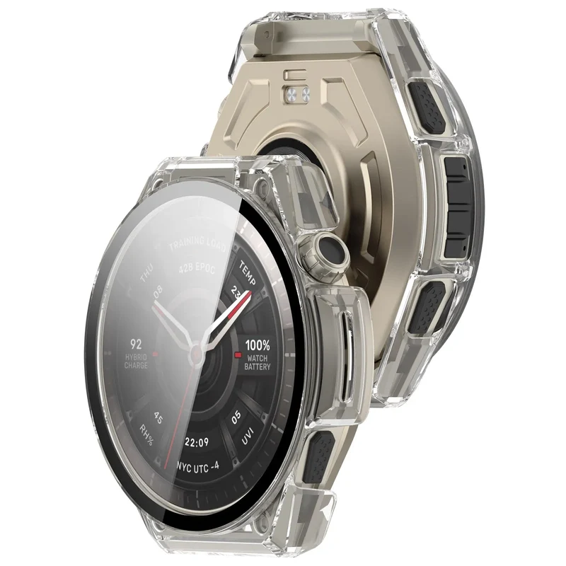 Amazfit Balance Ultra PC-Hülle mit Glas (Transparent)