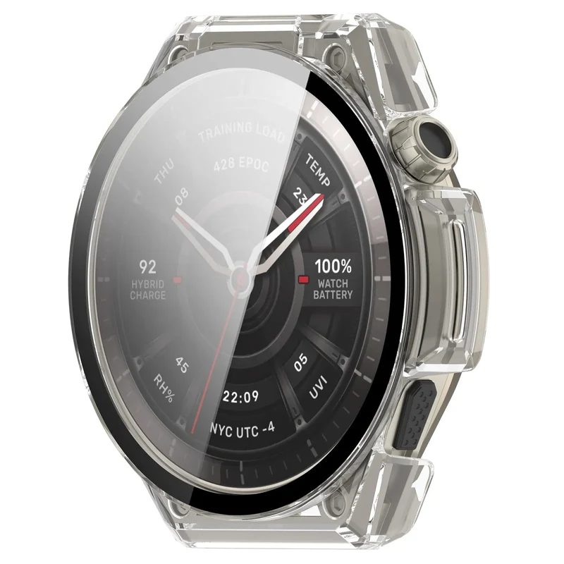 Amazfit Balance Ultra PC-Hülle mit Glas (Transparent)