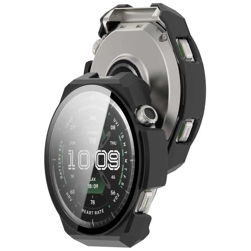 Amazfit Balance 3 PC-Hülle mit Glas (Schwarz)