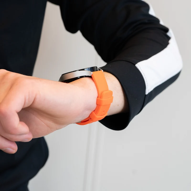 Bandz Suunto Core 2 Silikonarmband 'Deluxe' (Orange)