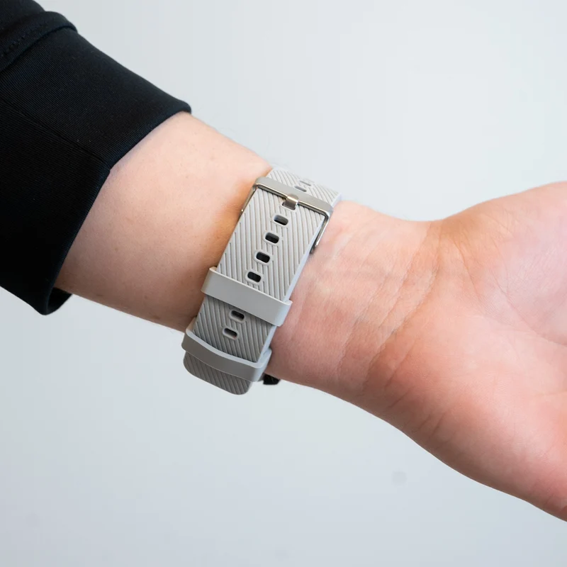 Bandz Suunto Core 2 Silikonarmband 'Deluxe' (Grau)