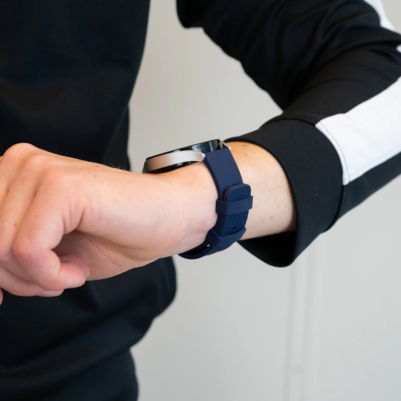 Bandz Suunto Core 2 Silikonarmband 'Deluxe' (Dunkelblau)