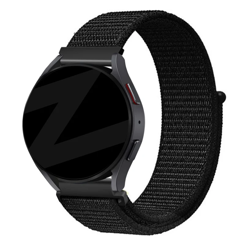 Bandz Suunto Core 2 Nylon Loop Armband (Schwarz)
