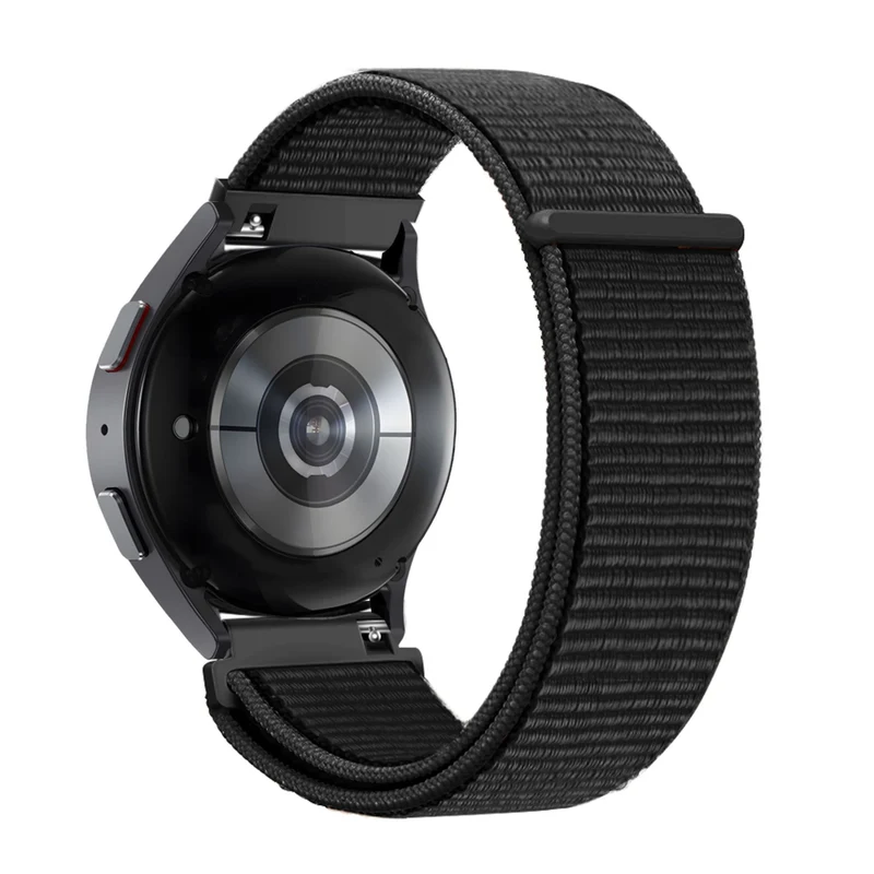 Bandz Suunto Core 2 Nylon Loop Armband (Schwarz)