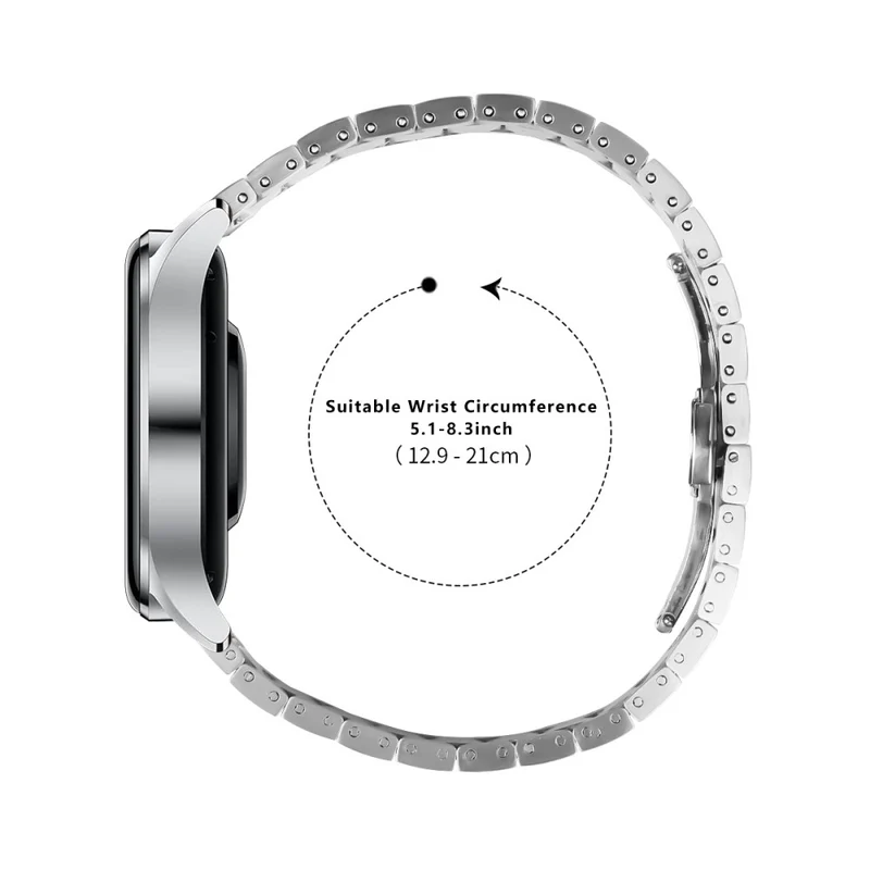 Absolut süßes Huawei Watch Buds Metallarmband