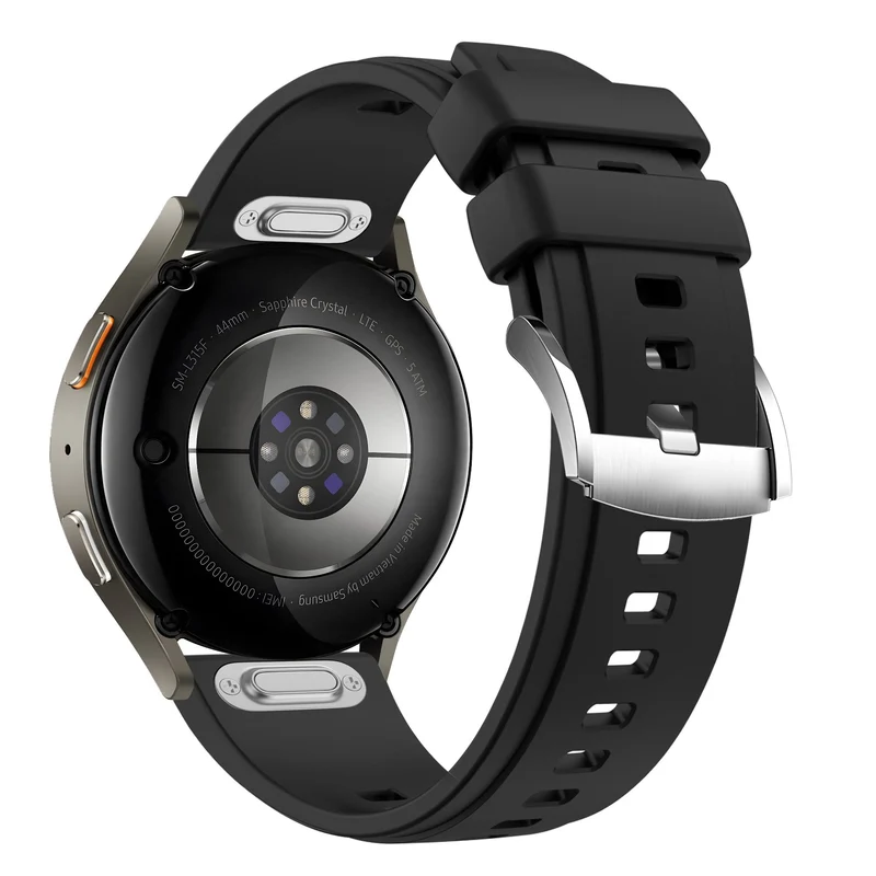 Bandz Suunto Core 2 Silikonarmband 'Easy Fit' (Schwarz)