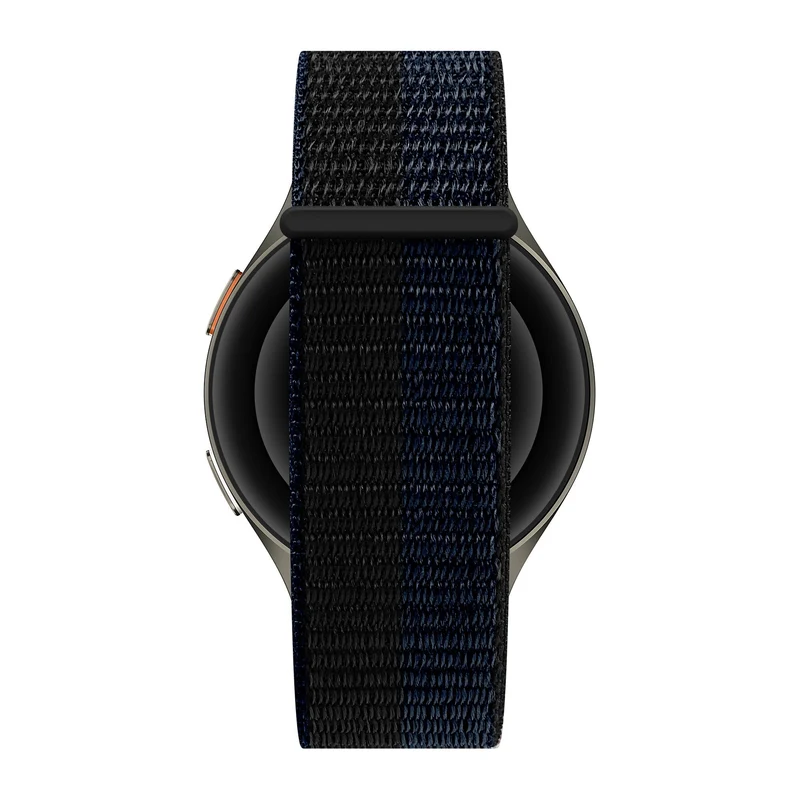 Bandz Suunto Core 2 Nylonarmband 'Easy Fit' (Schwarz/Blau)