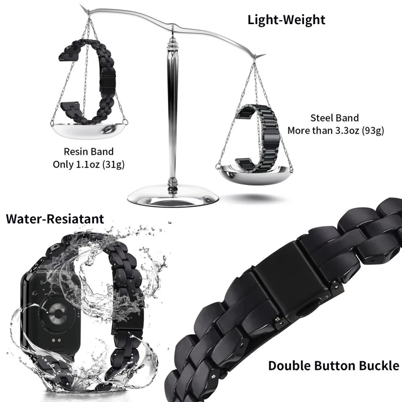 Sehr reizvolles Xiaomi Smart Band 8 Pro Kunststoffarmband