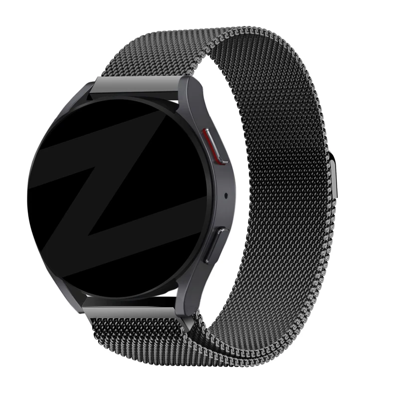 Bandz Suunto Core 2 Milanese Loop Armband (Schwarz)