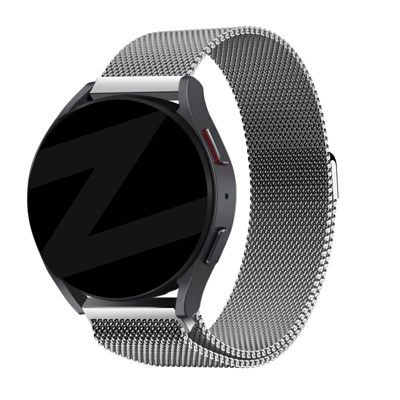 Bandz Suunto Core 2 Milanese Loop Armband (Silber)