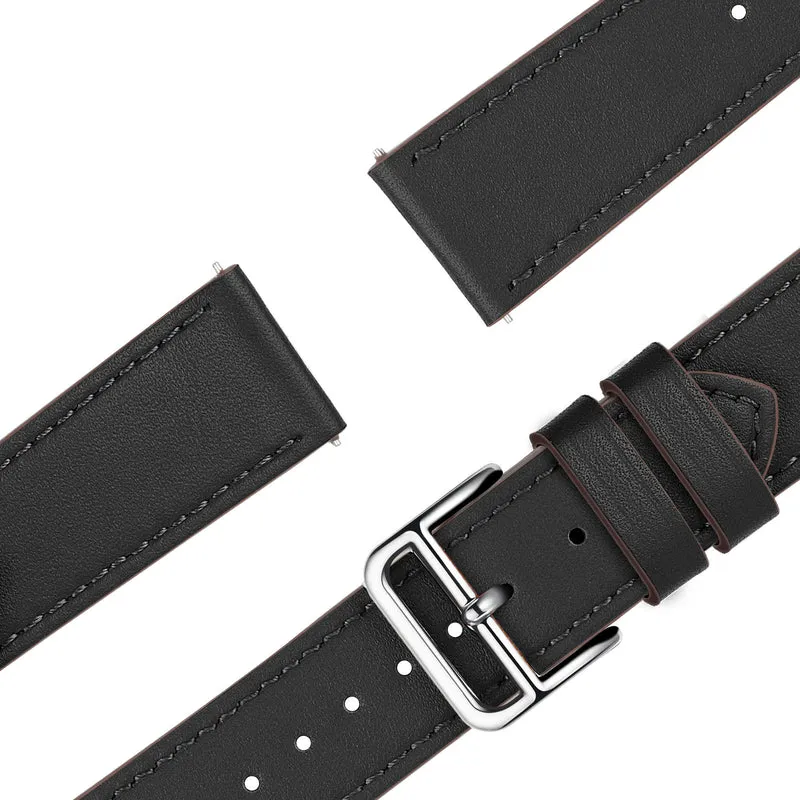 Bandz Suunto Core 2 Lederarmband 'Deluxe' (Schwarz)