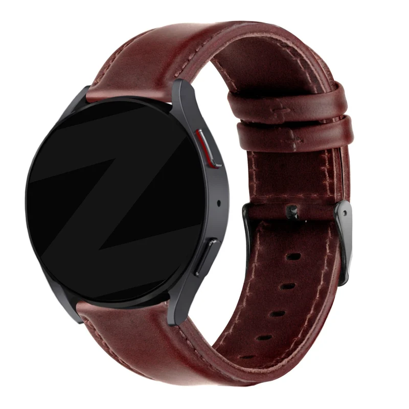 Bandz Suunto Core 2 Lederarmband 'Classic' (Dunkelbraun)