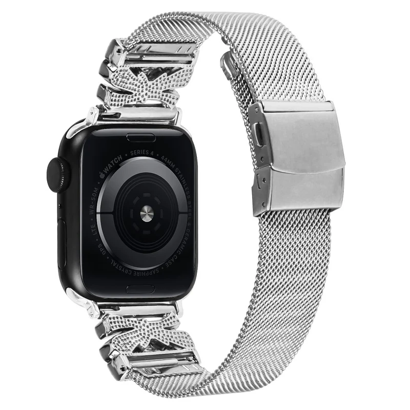 Tough Apple Smartwatch Metall und Strass Universel Armband