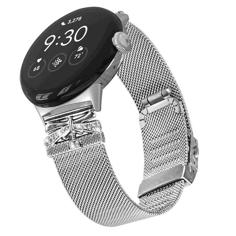Google Pixel Watch / Google Pixel Watch 2 Metall-Universalarmband