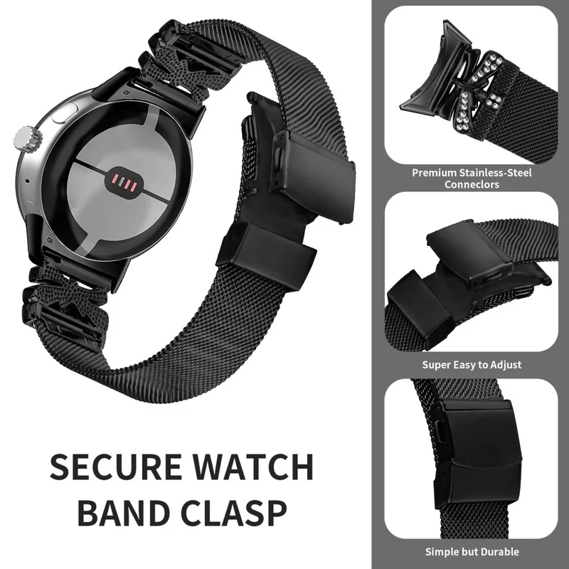 Google Pixel Watch / Google Pixel Watch 2 Metall-Universalarmband