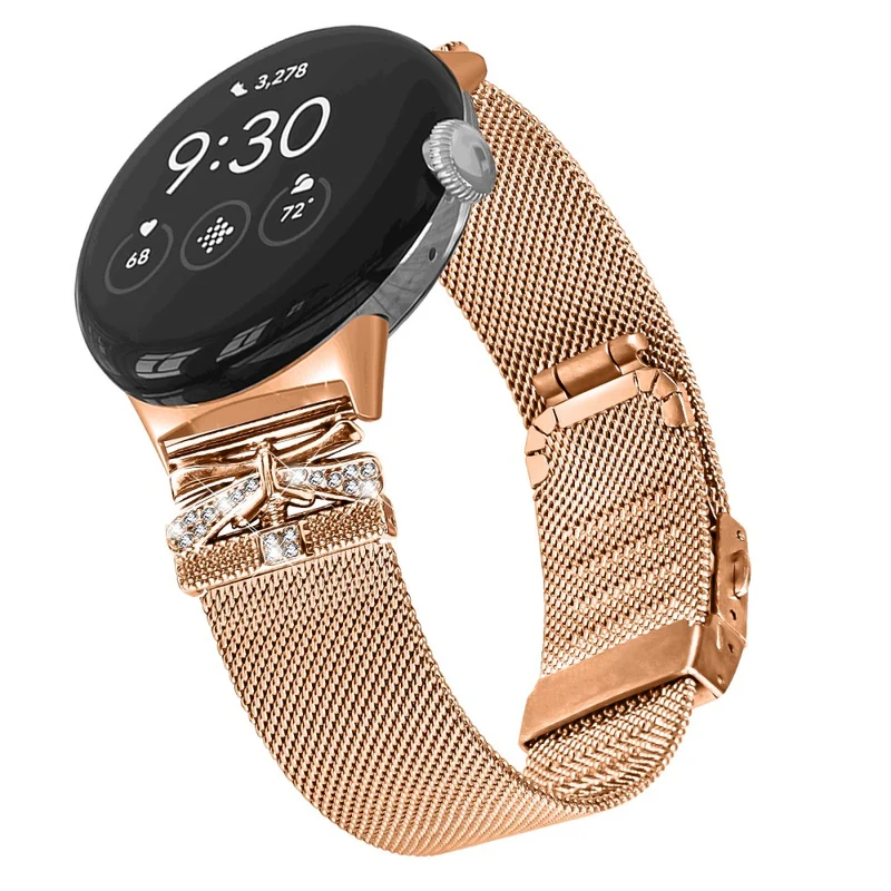 Google Pixel Watch / Google Pixel Watch 2 Metall-Universalarmband