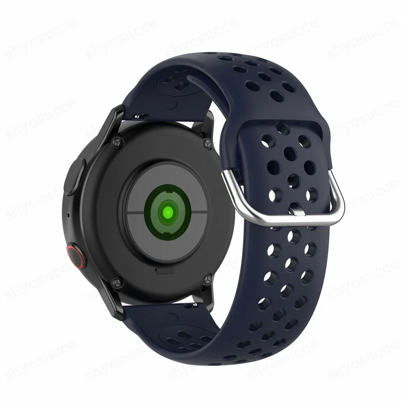 Suunto Core 2 Atmungsaktives Silikonarmband (Dunkelblau)