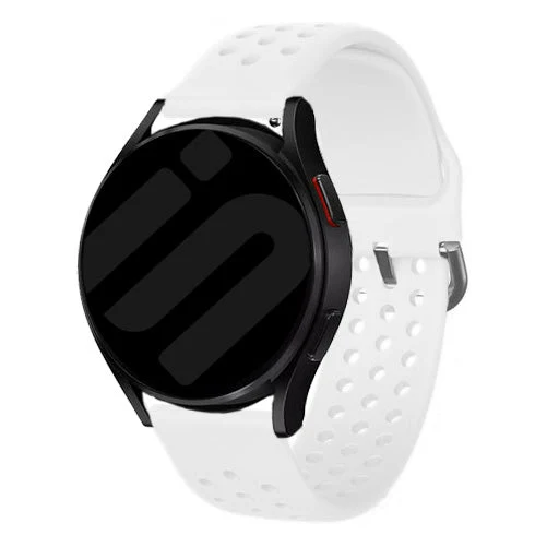 Suunto Core 2 Atmungsaktives Silikonarmband (Weiß)