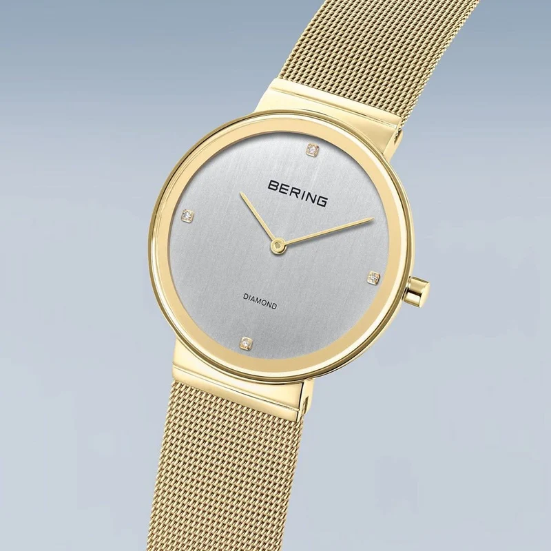 Bering Classic 10135-334 Damenuhr • Saphirglas • Milanaise