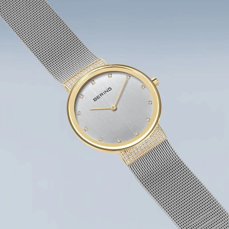 Bering Classic 10135-0105 Damenuhr • Saphirglas • Milanaise