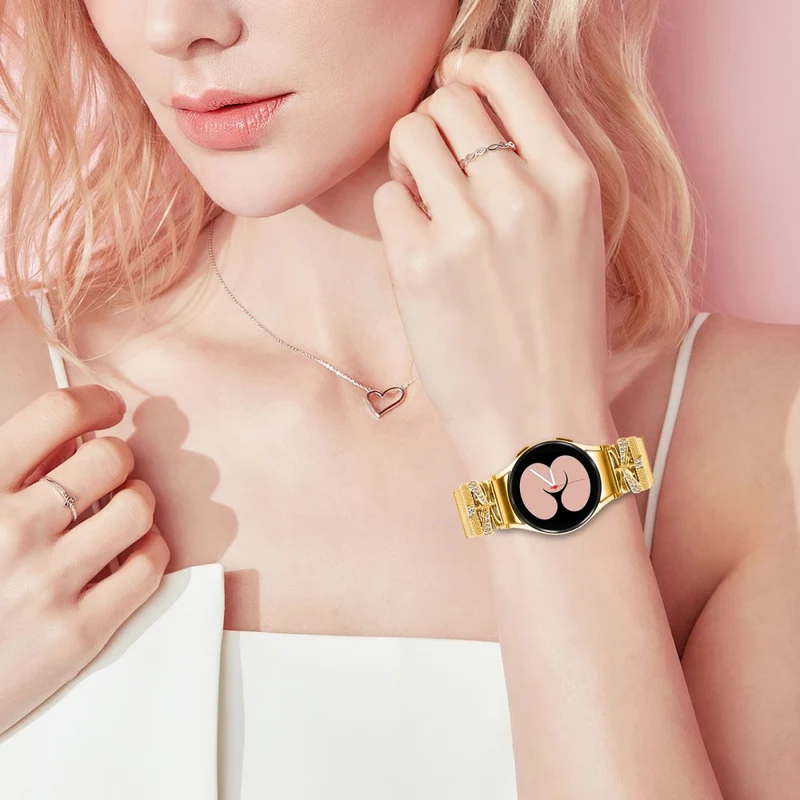 Super süßes Samsung Smartwatch Metall Universel Armband