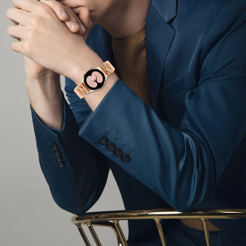 Super süßes Samsung Smartwatch Metall Universel Armband