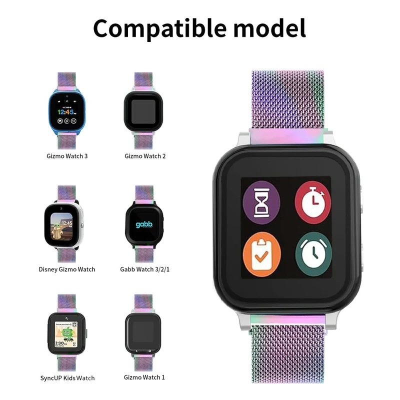 Absolut komfortables Verizon GizmoWatch 3 Metallarmband