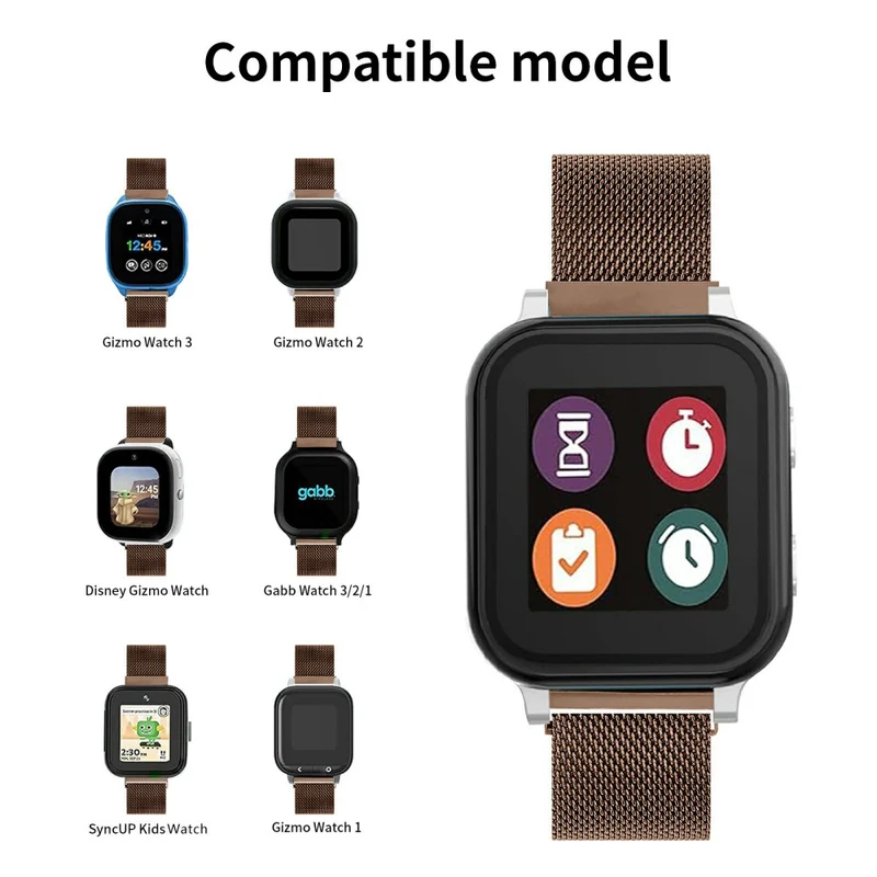 Absolut komfortables Verizon GizmoWatch 3 Metallarmband