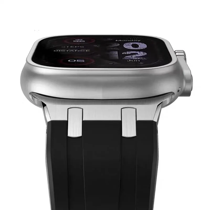 Auffallend schönes Apple Smartwatch Silikon Universel Armband